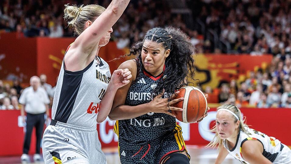 Nyara Sabally und die deutschen Basketballerinnen haben Geschichte geschrieben. Nyara Sabally und die deutschen Basketballerinnen haben Geschichte geschrieben.