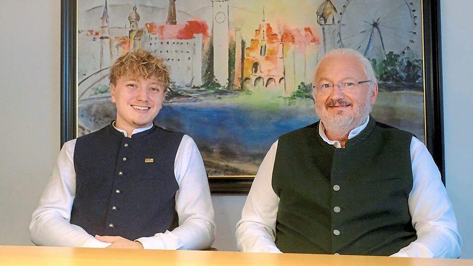 Stephan Weckmann (r.) und sein Sohn Sven-Erik.