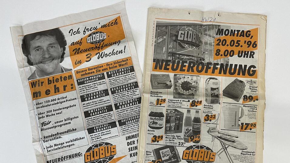 Das Prospekt zur Er&ouml;ffnung.