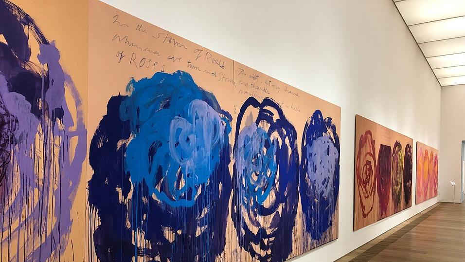 Was will der K&uuml;nstler Cy Twombly mit seinen Rosen ausdr&uuml;cken? Wer Kunstgeschichte studiert, lernt, solche Bilder zu verstehen.