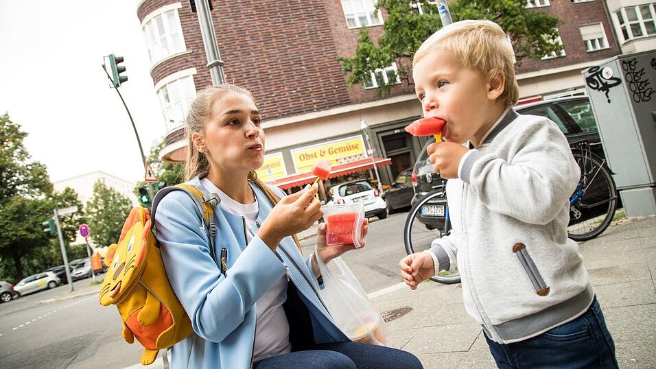 Lecker Wassermelone: Obst gehört auf den Speiseplan.