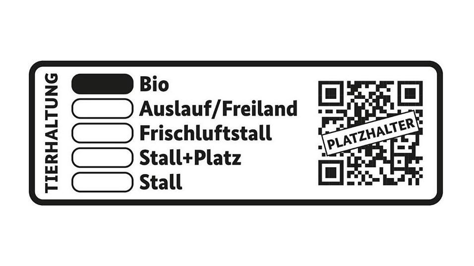 Das staatliche Tierhaltungslogo soll nun erst 2027 kommen. (Archivbild)