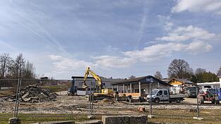 In der Woche vor Ostern stand es noch ...