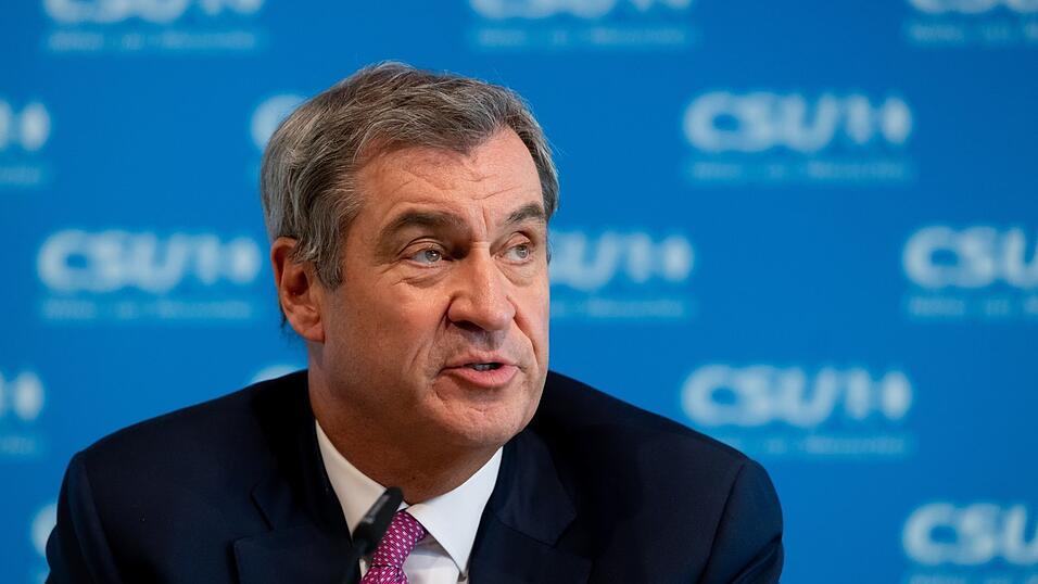 CSU-Chef Markus Söder gibt am Montag das Signal „Ich habe verstanden“ aus. CSU-Chef Markus Söder gibt am Montag das Signal „Ich habe verstanden“ aus.