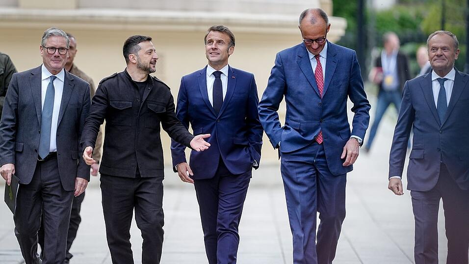 Für die Ukraine und ihre europäischen Verbündeten steht ein Spitzentreffen in Berlin an. (Archivbild) Für die Ukraine und ihre europäischen Verbündeten steht ein Spitzentreffen in Berlin an. (Archivbild)