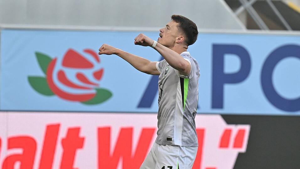 Dzenan Pejcinovic brachte Wolfsburg fr&uuml;h in F&uuml;hrung.