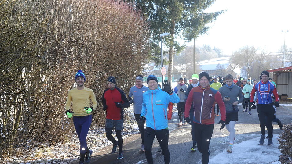 Beste Stimmung auf der Wegstrecke.