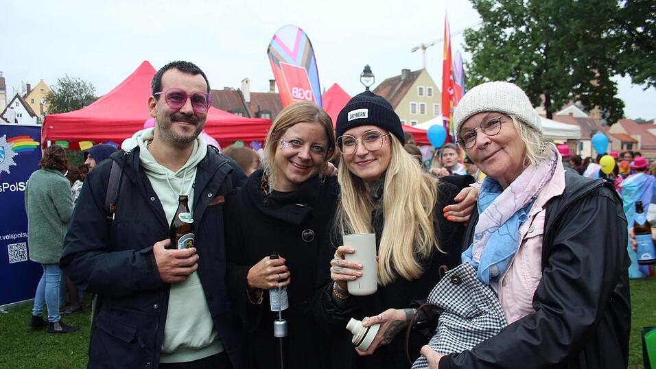 In Landshut fand am Samstag der Christopher Street Day statt.