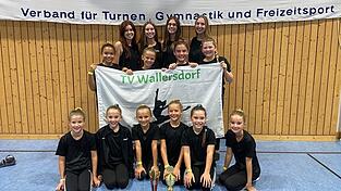 Im Tanzen auf Platz eins und in der Gesamtwertung Dritter - die Bilanz der Wallersdorfer KGW1-Mannschaft fiel &uuml;beraus positiv aus.