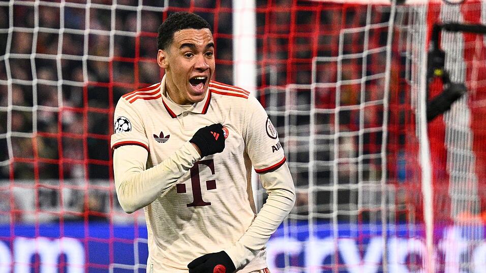 Auch das Duell mit Wirtz entscheidet Musiala für sich. Auch das Duell mit Wirtz entscheidet Musiala für sich.