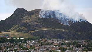 Arthur's Seat ist ein Wahrzeichen Edinburghs.