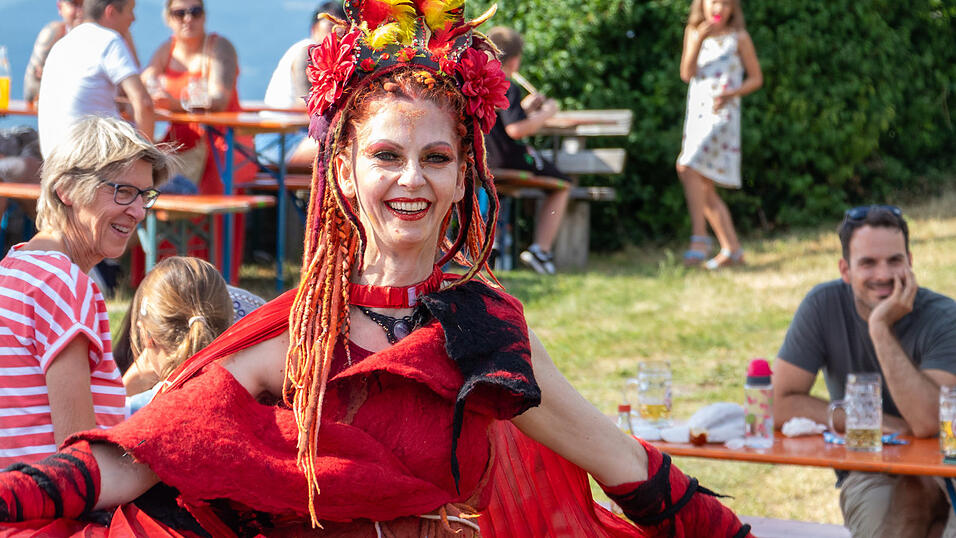 Am Samstag fand in Winzer das Burgfest statt.