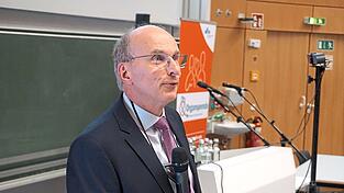 Axel Rahmel, medizinischer Vorstand der Deutschen Stiftung Organtransplantation, sprach über die Entwicklungen in der Organspende.