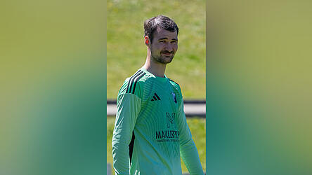 Spielte auch gegen den FC Ergolding fehlerfrei: Simbachs Torh&uuml;ter Andreas Aigner.
