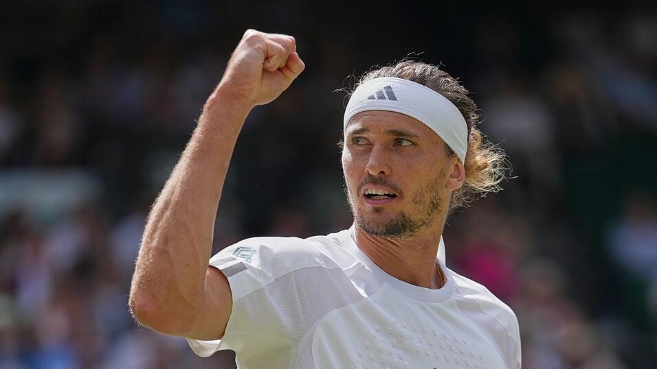 Alexander Zverev steht zum ersten Mal im Wimbledon-Finale. Alexander Zverev steht zum ersten Mal im Wimbledon-Finale.