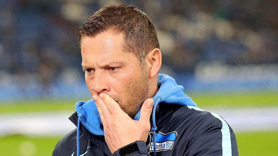 Herthas Trainer Pal Dardei. Herthas Trainer Pal Dardei.