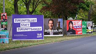 In Berlin wird am Sonntag das Abgeordnetenhaus gew&auml;hlt. (Archivbild)