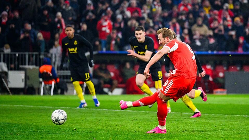 Sicher vom Punkt beim ersten Elfmeter: Harry Kane.