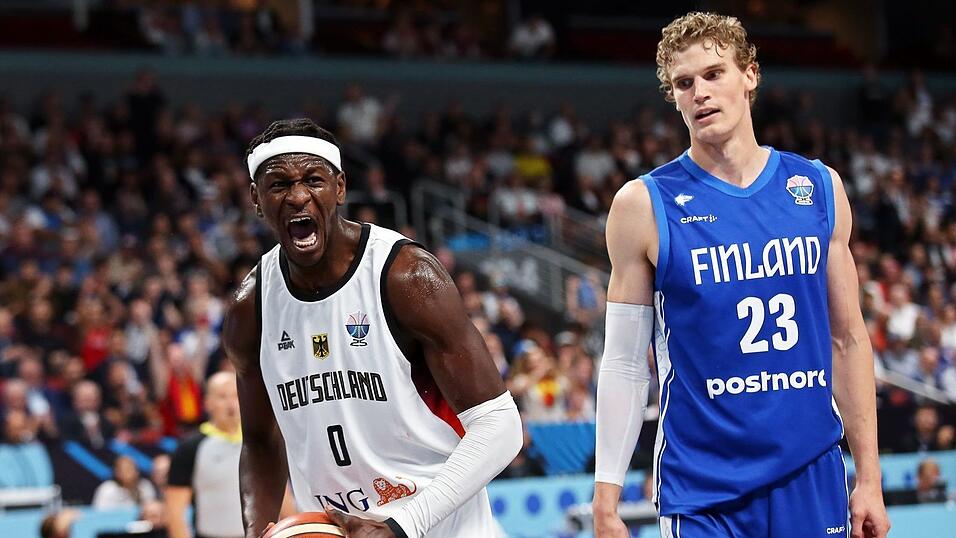 Isaac Bonga hatte wieder großen Anteil am deutschen Erfolg.