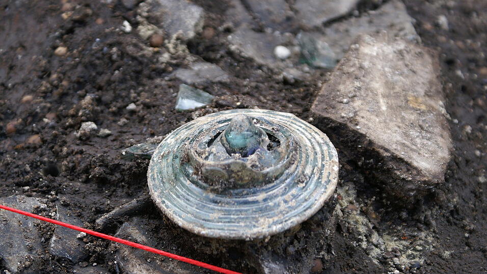Aufregende Funde machten die Arch&auml;ologen am Kollerparkplatz. (Fotos: r&uuml;d)