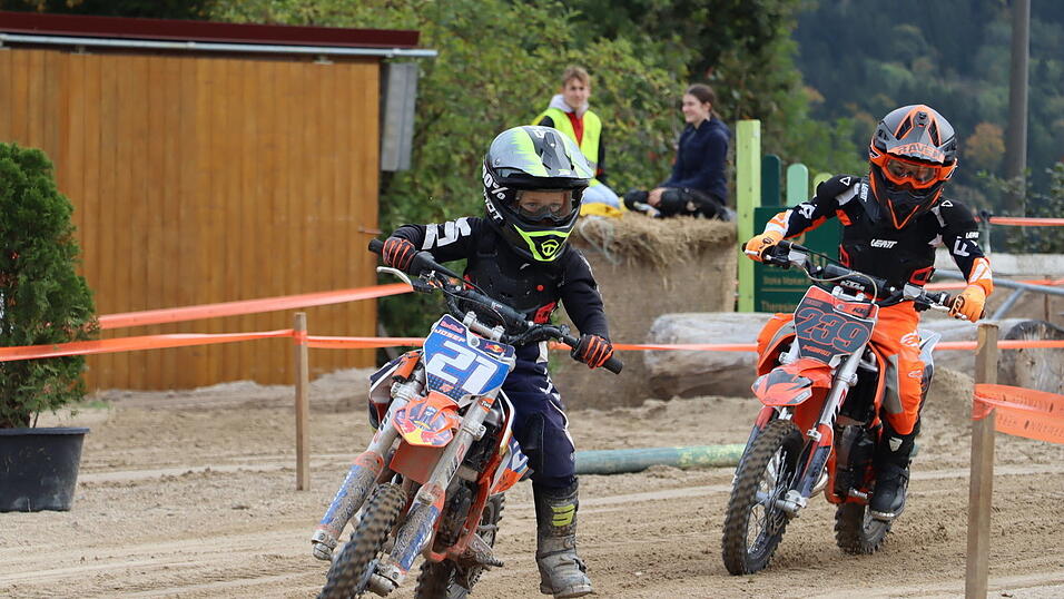 Am Samstag wurde die sechste Auflage des Schwarzacher Mofa-Cross-Rennens ausgetragen.&nbsp;