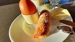 Die herzhafte Variante kann mit einem Frühstücksei, frischen Sprossen oder Belag nach Ihrer Wahl serviert werden.
