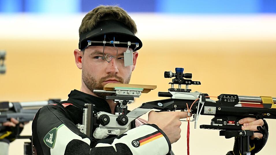 Maximilian Ulbrich holte mit seinem Team den EM-Titel mit dem Luftgewehr. (Archivbild)