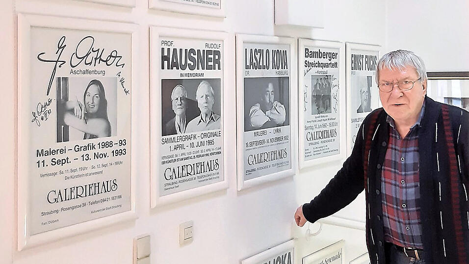 Seit fast 40 Jahren führt Martin Dürbeck die Galerie.