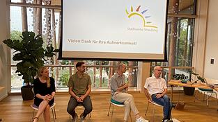 Stellten sich den Fragen der Besucher rund um das Thema Erdwärme (v.l.): Prof. Dr. Cornelia Wolf, Daniel Bendahan Bitton - beide von der Universität Leipzig -, Prof. Dr. Thomas Vienken vom TUM-Campus Straubing für Biotechnologie und Nachhaltigkeit sowie Stadtwerke-Chef Günter Winter. Stellten sich den Fragen der Besucher rund um das Thema Erdwärme (v.l.): Prof. Dr. Cornelia Wolf, Daniel Bendahan Bitton - beide von der Universität Leipzig -, Prof. Dr. Thomas Vienken vom TUM-Campus Straubing für Biotechnologie und Nachhaltigkeit sowie Stadtwerke-Chef Günter Winter.
