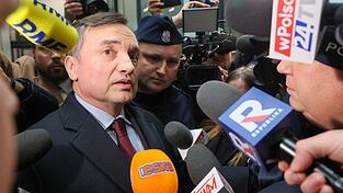 Polens fr&uuml;herer Justizminister Zbigniew Ziobro, den die Staatsanwaltschaft festnehmen will. (Archivbild)