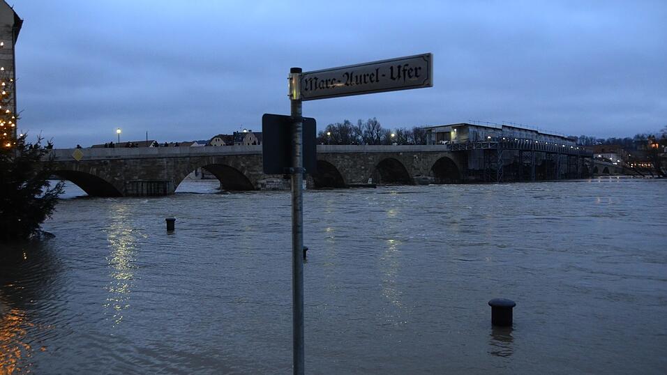 So sah es am Sonntag in Regensburg aus.