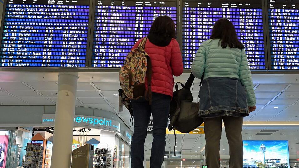 Trotz Piloten-Streik: Es heben auch noch Flugzeuge ab.