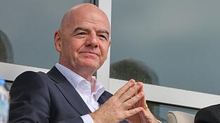 Der schwer in die Kritik geratene FIFA-Boss Gianni Infantino. (Archivbild) Der schwer in die Kritik geratene FIFA-Boss Gianni Infantino. (Archivbild)