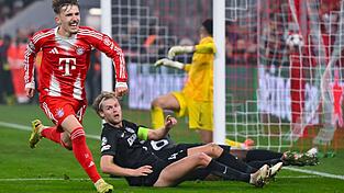 Lennart Karl traf zum umjubelten 2:1. Lennart Karl traf zum umjubelten 2:1.