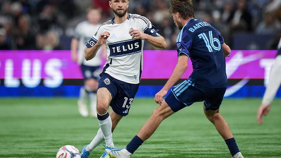 Thomas M&uuml;ller (l) geh&ouml;rt zu den Spielern mit den h&ouml;chsten Jahresgeh&auml;ltern in der MLS. (Archivbild)
