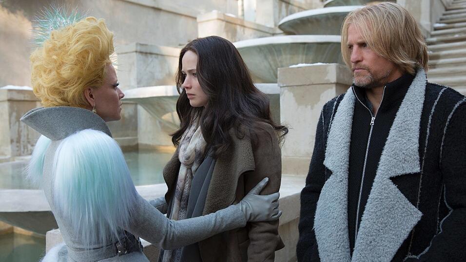 Das Bild zeigt eine Szene aus 'Tribute von Panem - Mockingjay 2'.