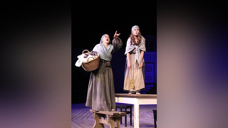 Beobachten die Aufst&auml;ndischen: 'De kemman, de kemman zu uns!'