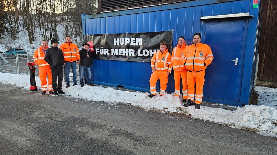60 Besch&auml;ftigte an 13 Standorten beteiligten sich am Streiktag.&nbsp;