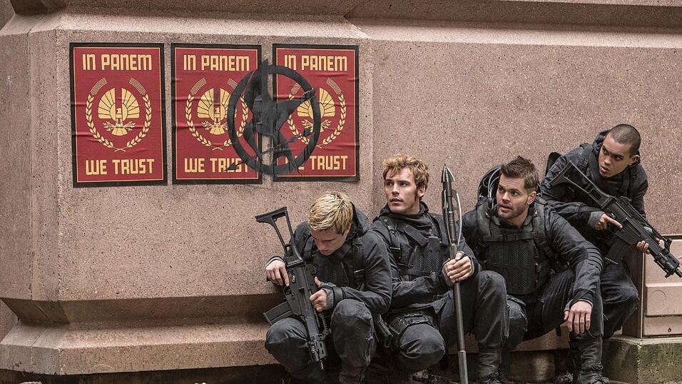 Das Bild zeigt eine Szene aus 'Tribute von Panem - Mockingjay 2'.