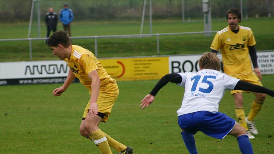 Die DJK Vilzing gewinnt auch das Verfolgerduell gegen den TSV Bad Abbach. (Foto: Fabian Roßmann) Die DJK Vilzing gewinnt auch das Verfolgerduell gegen den TSV Bad Abbach. (Foto: Fabian Roßmann)