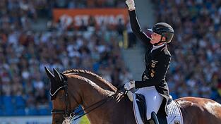 Katharina Hemmer feierte Bronze. Katharina Hemmer feierte Bronze.