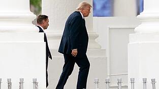 US-Präsident Trump zufolge ist ein Rahmenabkommen mit dem Iran «weitgehend» ausgehandelt. US-Präsident Trump zufolge ist ein Rahmenabkommen mit dem Iran «weitgehend» ausgehandelt.