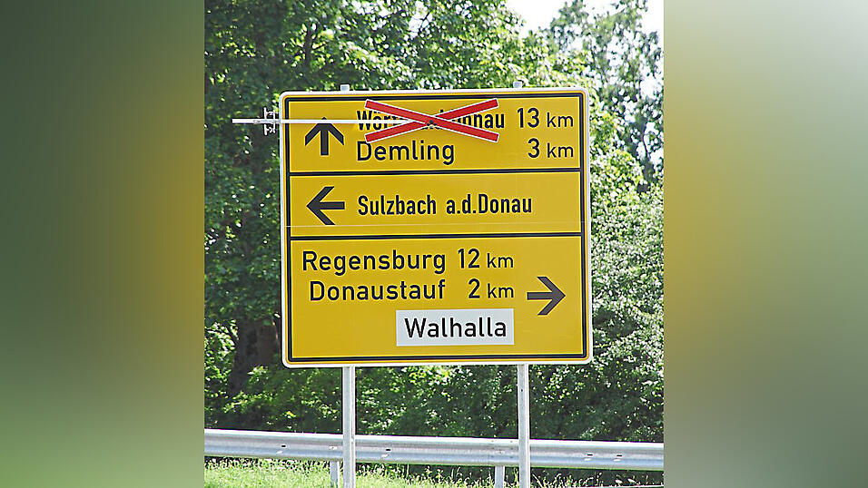 Zwischen Sulzbach und W&ouml;rth war bis Donnerstag gesperrt.