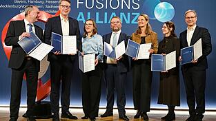 Sechs Bundesländer wollen ihre Stärken bei der Fusionsforschung in der neuen «Fusionsallianz» bündeln. Sechs Bundesländer wollen ihre Stärken bei der Fusionsforschung in der neuen «Fusionsallianz» bündeln.