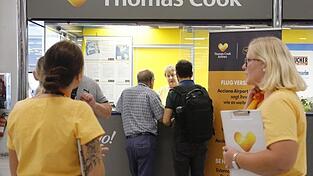Urlauber, die wegen der Insolvenz von Thomas Cook zuhause bleiben mussten, werden von der Zurich nicht voll erstattet.