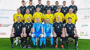 Mannschaftsfoto des deutschen Teams.