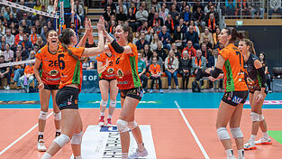 Wie schon beim 3:0-Sieg im Hinspiel: NawaRo will auch diesmal gegen Berlin jubeln. Wie schon beim 3:0-Sieg im Hinspiel: NawaRo will auch diesmal gegen Berlin jubeln.