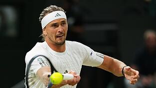 Alexander Zverev steht kurz vor dem Viertelfinaleinzug.