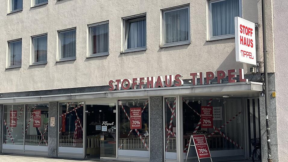 Das Traditionsgeschäft Tippel wird zum Ende des Jahres geschlossen.