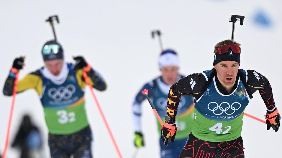 David Zobel unterwegs auf der Strecke.